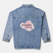 Statement Style Denim Jacket (Achterkant)