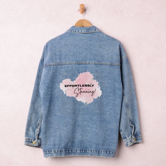 Statement Style Denim Jacket (Hangar)