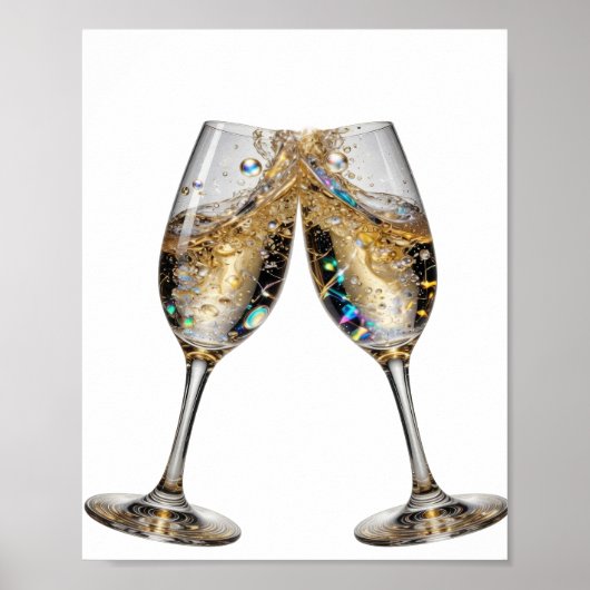 Statement Zilver PROOST OP GOEDE GEZONDHEID Slogan Poster (Voorkant)