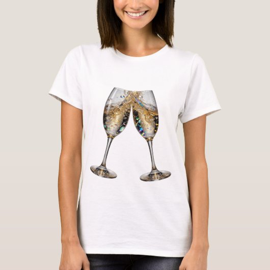 Statement Zilver PROOST OP GOEDE GEZONDHEID Slogan T-shirt (Voorkant)
