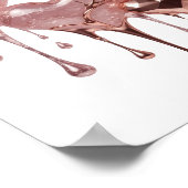 Statement Zilver ROSE GOLD HARTEN Poster (Hoek)