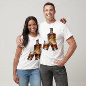 Statement Zilver WHISKY Wearable Art T-shirt (Unisex)