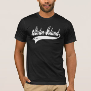 staten eiland new york - wit t-shirt
