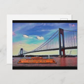 Staten Island Briefkaart (Voorkant / Achterkant)