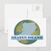Staten Island Briefkaart (Voorkant / Achterkant)
