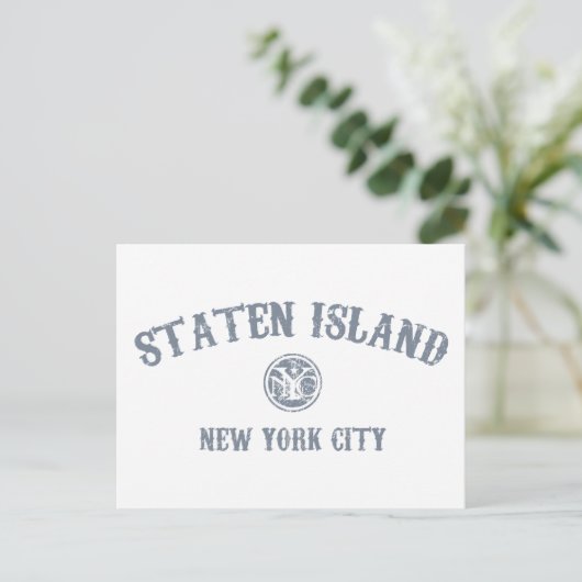 *Staten Island Briefkaart (Staand voorkant)