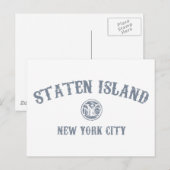 *Staten Island Briefkaart (Voorkant / Achterkant)