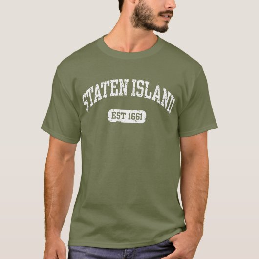 Staten Island Est. 1661 T-shirt (Voorkant)