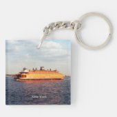 Staten Island Ferry acrylkey chain Sleutelhanger (Achterkant)
