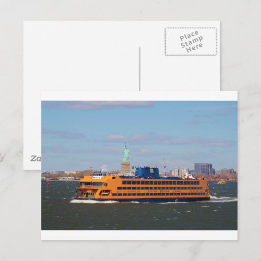 Staten Island Ferry Briefkaart (Voorkant / Achterkant)