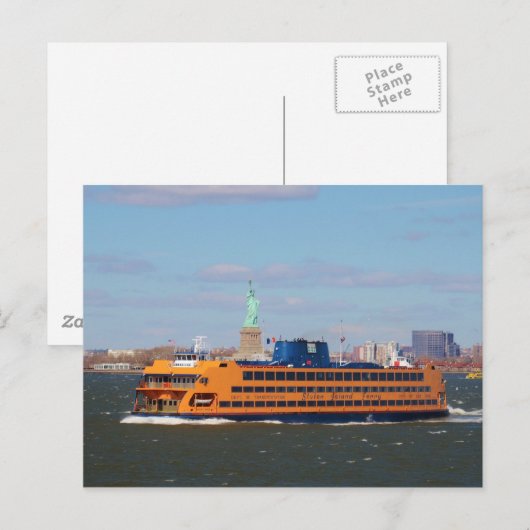 Staten Island Ferry Briefkaart (Voorkant / Achterkant)