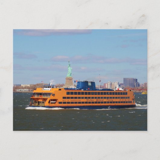 Staten Island Ferry Briefkaart (Voorkant)