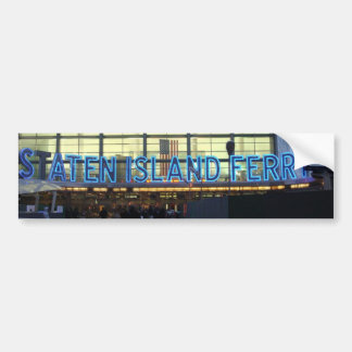 Staten Island Ferry Bumpersticker
