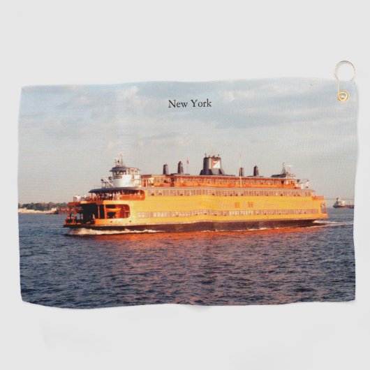 Staten Island Ferry golfhanddoek (Horizontaal)