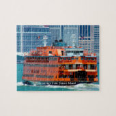 Staten Island Ferry. Jigzaag Puzzle Legpuzzel (Horizontaal)