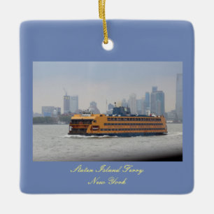 Staten Island Ferry Keramisch Ornament