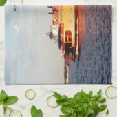 Staten Island Ferry keukenhanddoek (Gevouwen)