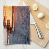 Staten Island Ferry keukenhanddoek (Quarter Fold)
