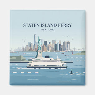 Staten Island Ferry New York Magneet