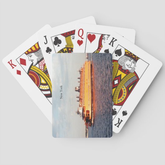 Staten Island Ferry speelkaarten (Achterkant)