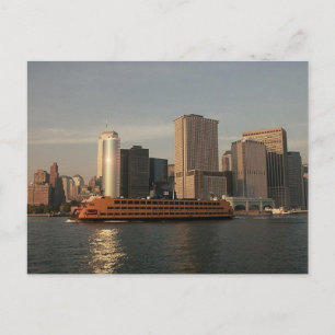 Staten Island Ferry & Twin Towers in Memoriam uitz Briefkaart