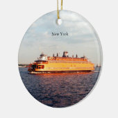 Staten Island Ferry-versiering Keramisch Ornament (Links)