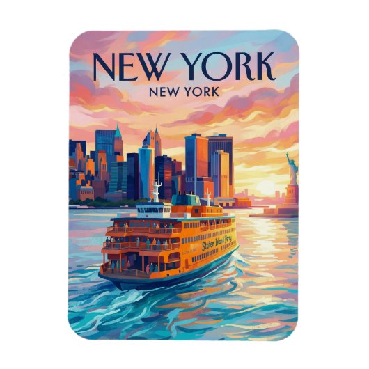 Staten Island Ferry VS Magneet (Verticaal)