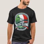 Staten Island Italiaans T-shirt (Voorkant)