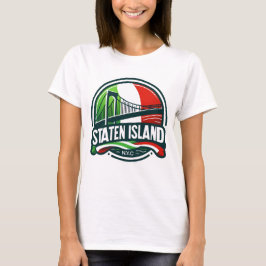 Staten Island Italiaans T-shirt