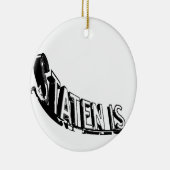 Staten Island-kerstversiering Keramisch Ornament (Rechts)