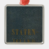 Staten Island Metalen Ornament (Voorkant)