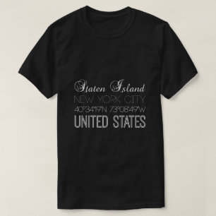 Staten Island, New York City glamor T-shirt