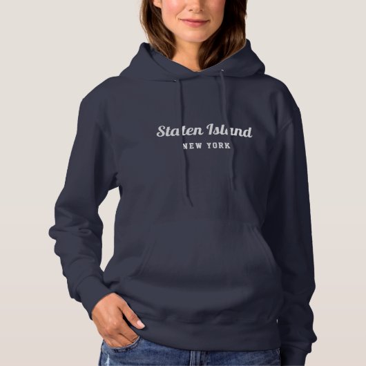 Staten Island New York Hoodie (Voorkant)