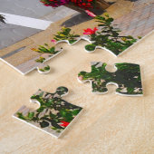 Staten Island New York. Kerstgroet Jigzaag Legpuzzel (Zijkant)