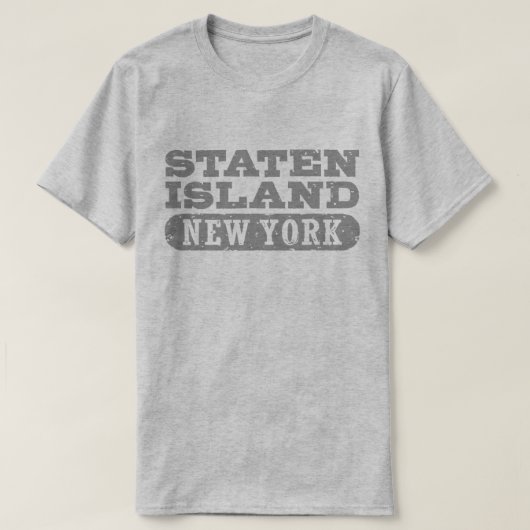 Staten Island New York T-shirt (Design voorkant)