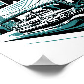 Staten Island New York Veerboot _1 Poster (Hoek)