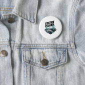 Staten Island New York Veerboot _1 Ronde Button 5,7 Cm (In situ)