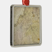 Staten Island North Metalen Ornament (Rechts)