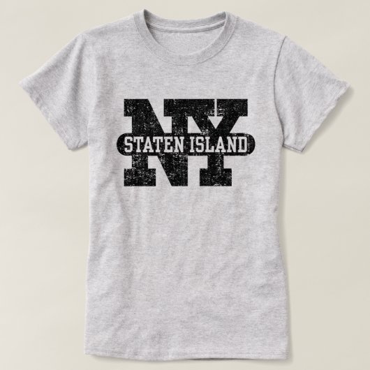 Staten Island NY T-shirt (Design voorkant)