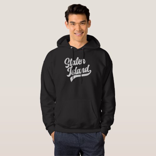 Staten Island NYC Hoodie (Voorkant volledig)