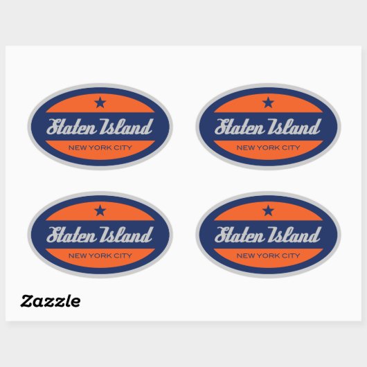 *Staten Island Stickers (Vel)