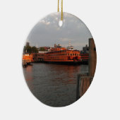 Staten Island Sunrise Keramisch Ornament (Rechts)