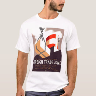 Staten Island Trade 1937 WPA T-shirt