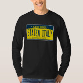 Staten Italy Island Ny New York T-shirt (Voorkant)