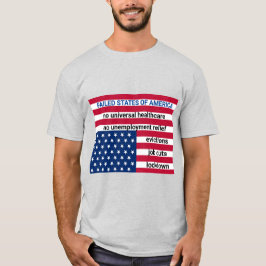 STATEN VAN AMERIKA HEBBEN GEEN TOESTEMMING VERKREG T-SHIRT