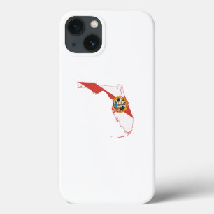 Statenvlag en -kaart van Florida Case-Mate iPhone Case