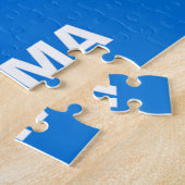 Statenvlag Oklahoma, Verenigde Staten Legpuzzel (Zijkant)