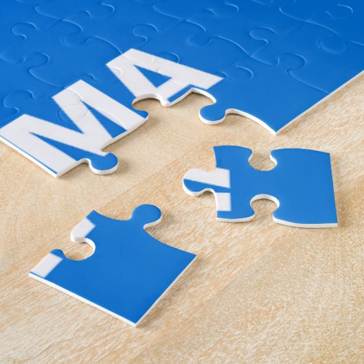 Statenvlag Oklahoma, Verenigde Staten Legpuzzel (Zijkant)