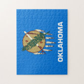 Statenvlag Oklahoma, Verenigde Staten Legpuzzel (Verticaal)