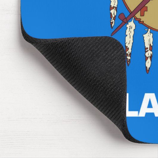 Statenvlag Oklahoma, Verenigde Staten Muismat (Hoek)